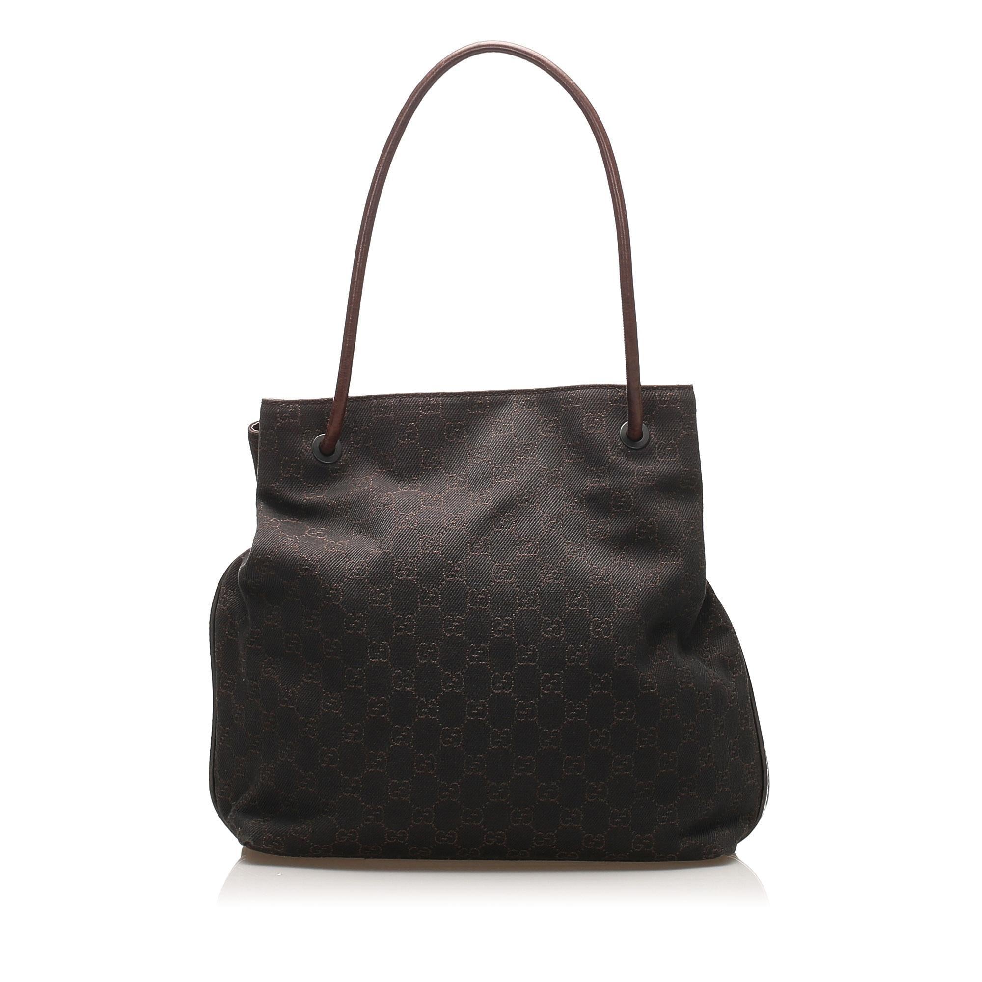 Gucci GG Canvas Gifford Tote Bag (SHG-13915)