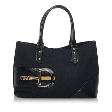 Gucci GG Canvas Hasler Tote Bag