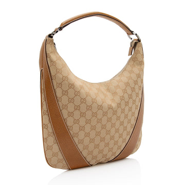 Gucci GG Canvas Hobo (SHF-6yWFBi)