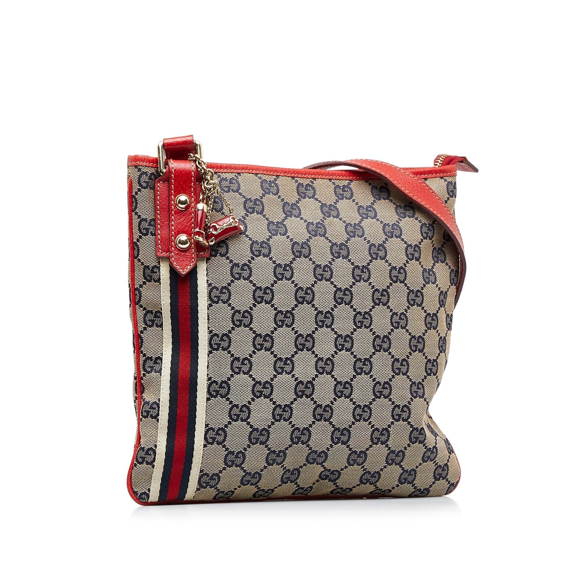 Gucci GG Canvas Jolicoeur Crossbody (SHG-Jh4DuX)