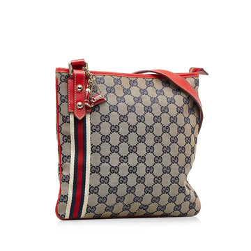 Gucci GG Canvas Jolicoeur Crossbody (SHG-Jh4DuX)