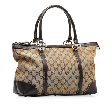 Gucci GG Canvas Lovely Tote Bag (SHG-opVphq)