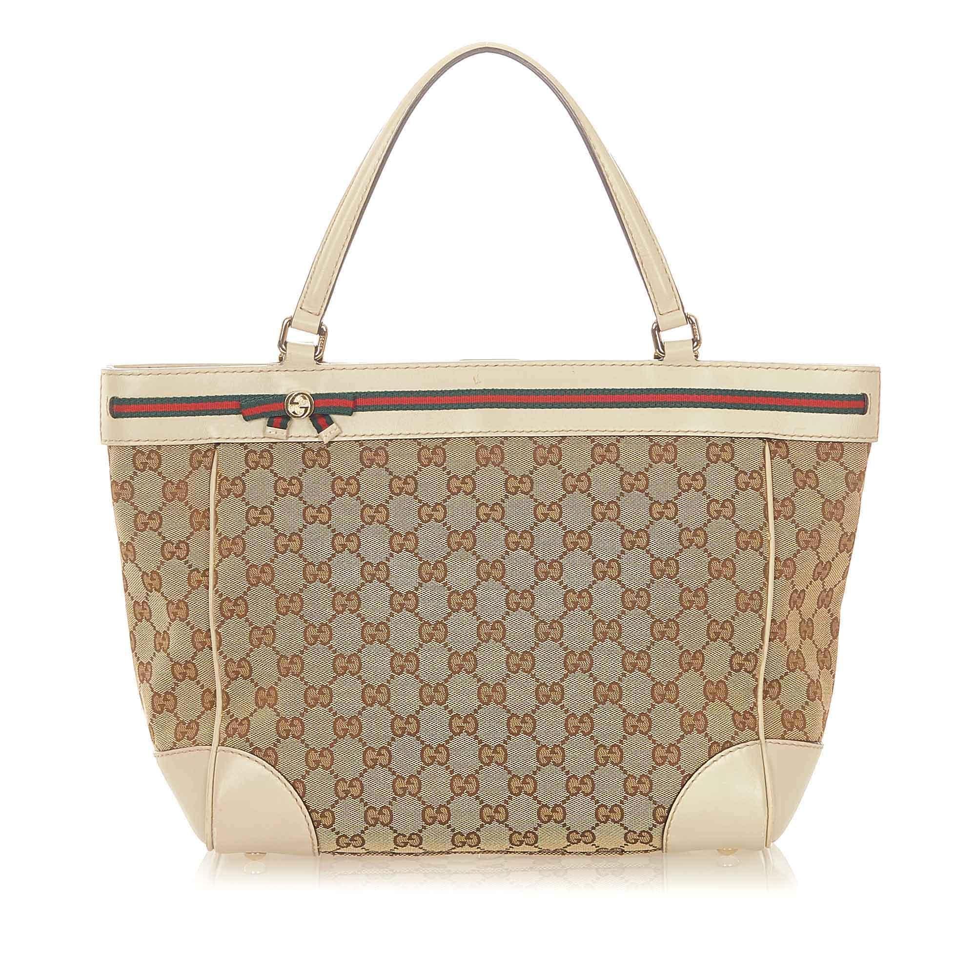 Gucci GG Canvas Mayfair Tote Bag (SHG-20139)