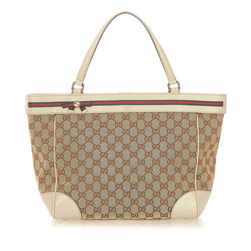 Gucci GG Canvas Mayfair Tote Bag (SHG-20139)