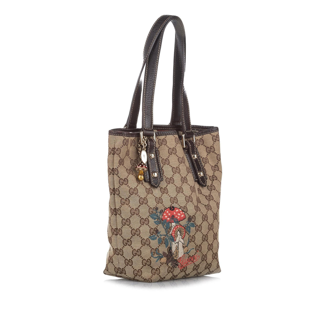 Gucci GG Canvas Mushrooms Tote Bag (SHG-18441)