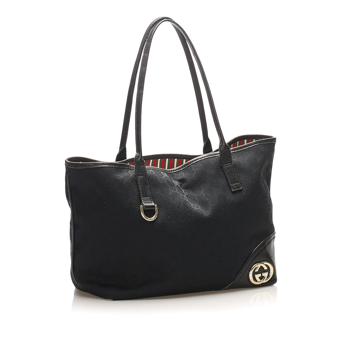 Gucci GG Canvas New Britt Tote Bag (SHG-15203)