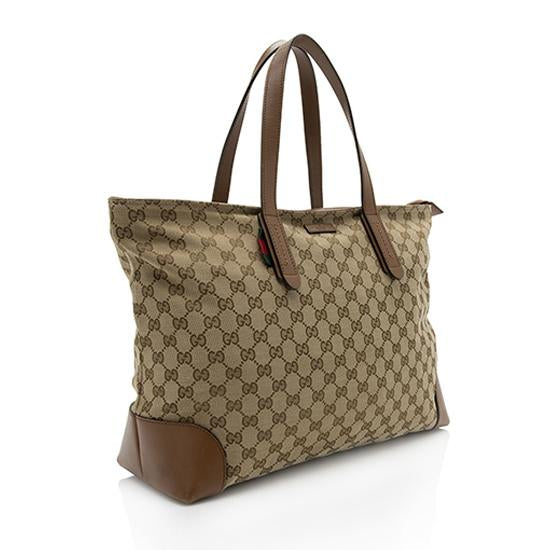 Gucci GG Canvas Original Large Tote