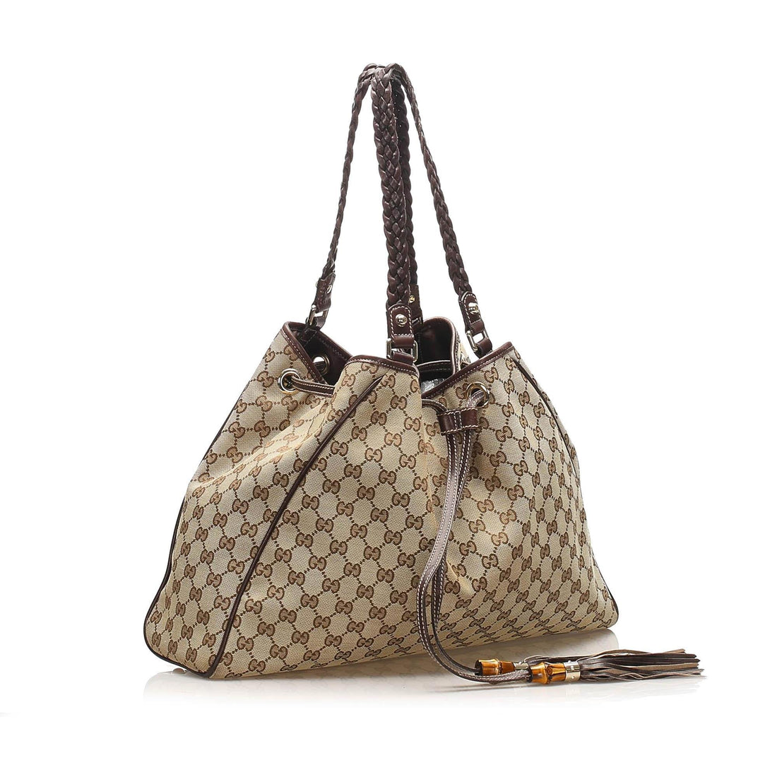 Gucci GG Canvas Peggy Tote Bag (SHG-14057)