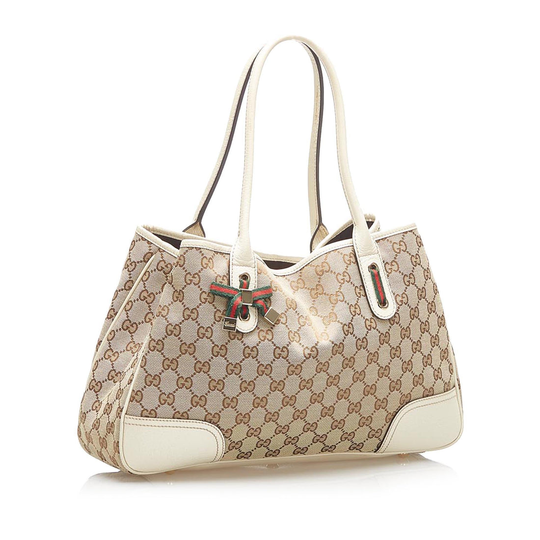 Gucci GG Canvas Princy Tote Bag (SHG-17185)
