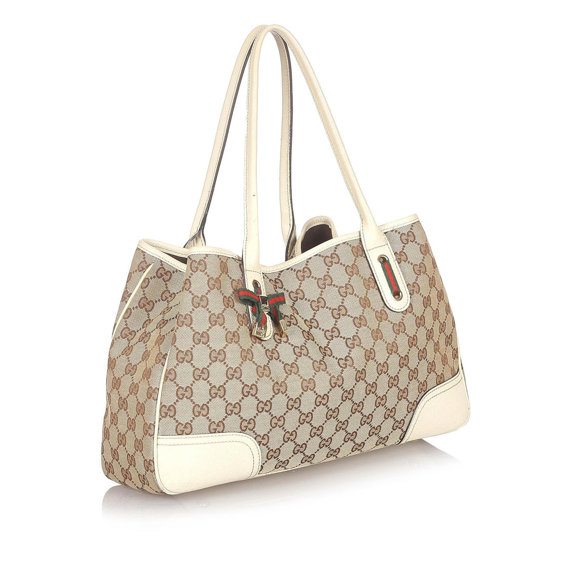 Gucci GG Canvas Princy Tote Bag (SHG-20545)