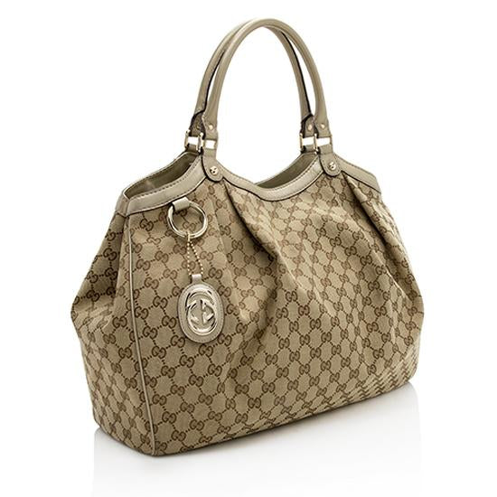 Gucci GG Canvas Sukey Large Tote