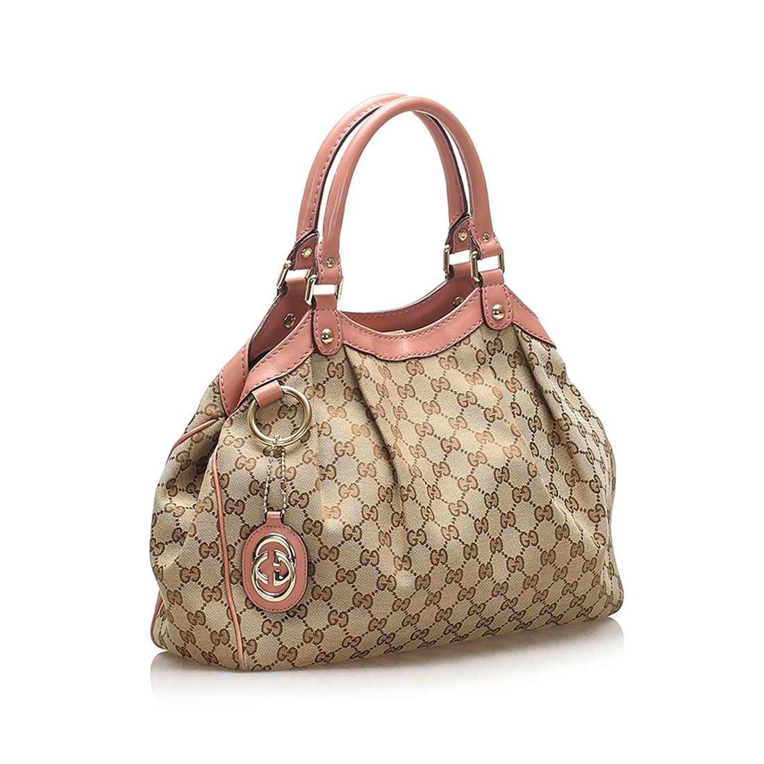 Gucci GG Canvas Sukey Tote Bag (SHG-11868)