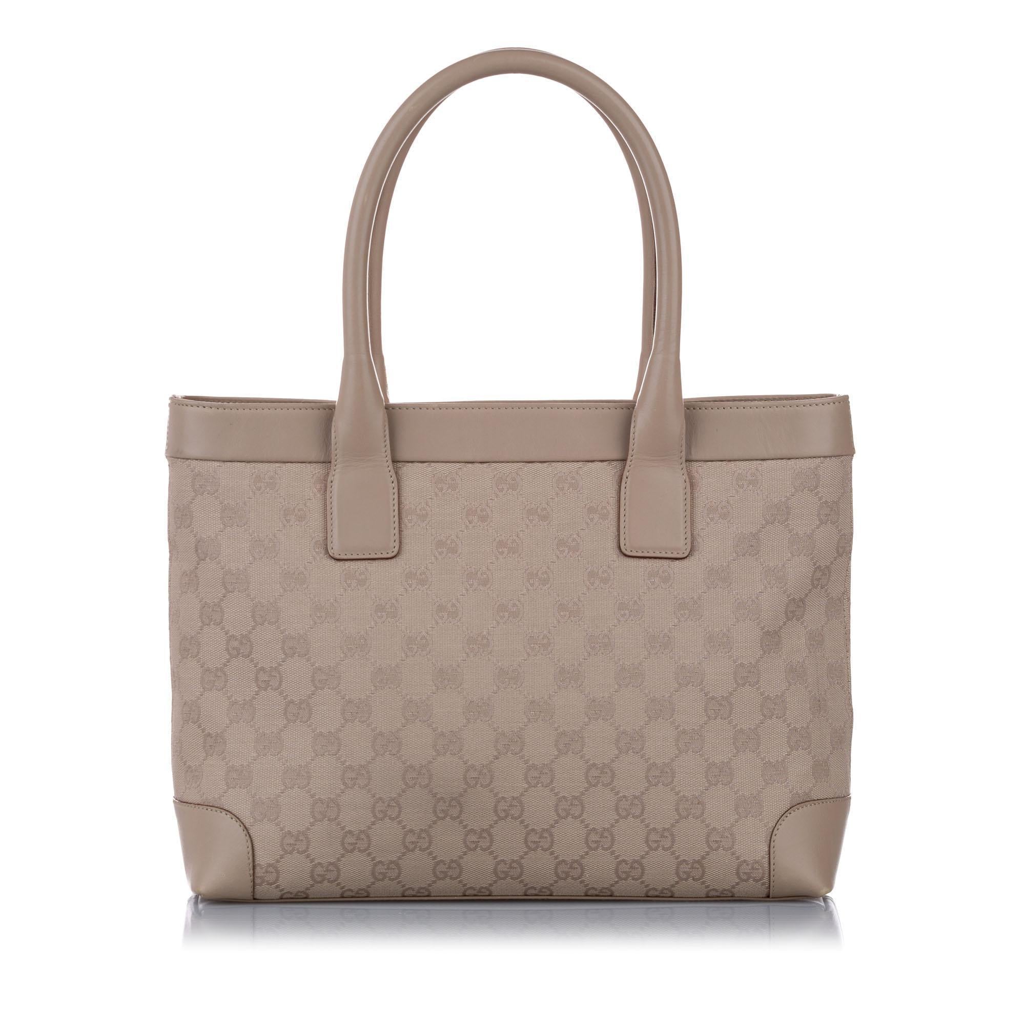 Gucci GG Canvas Tote Bag (SHG-14770)