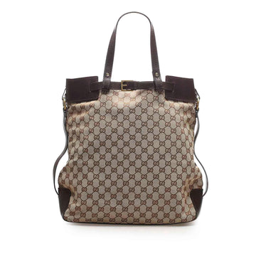 Gucci GG Canvas Tote Bag (SHG-15361)