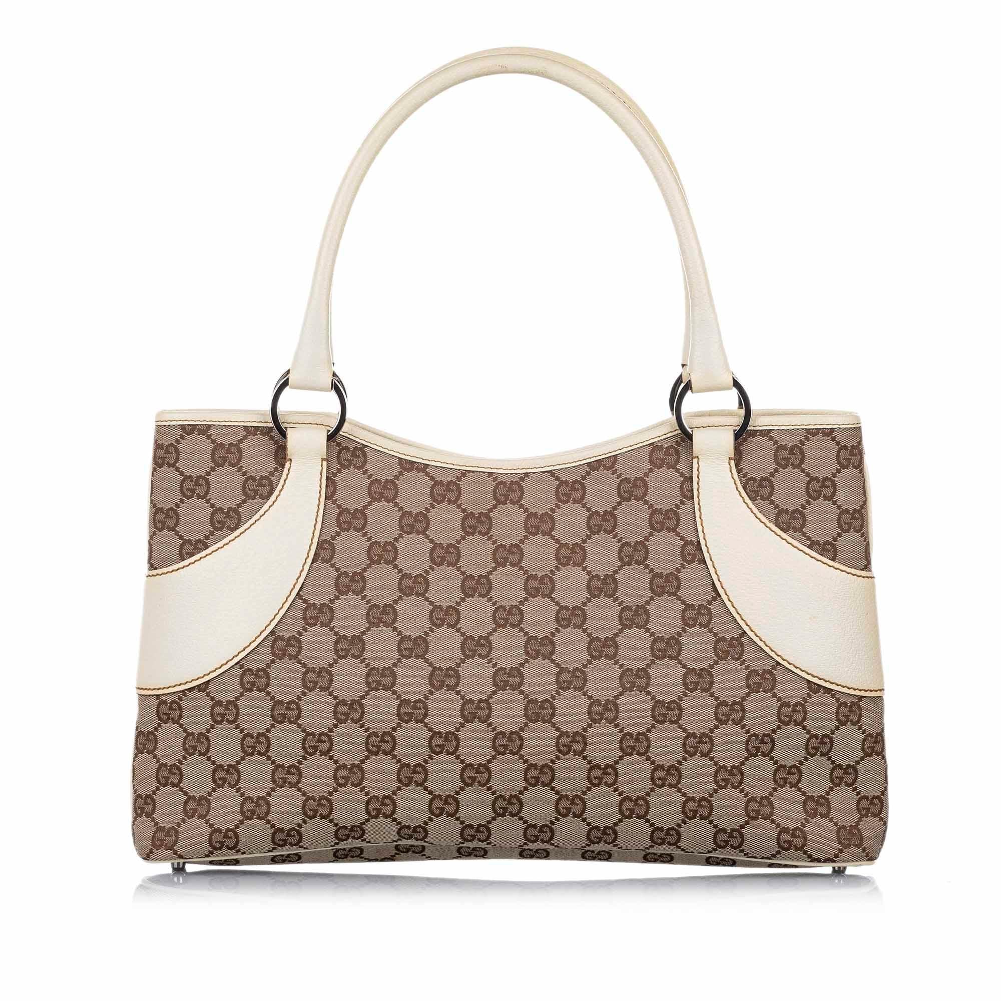 Gucci GG Canvas Tote Bag (SHG-17102)