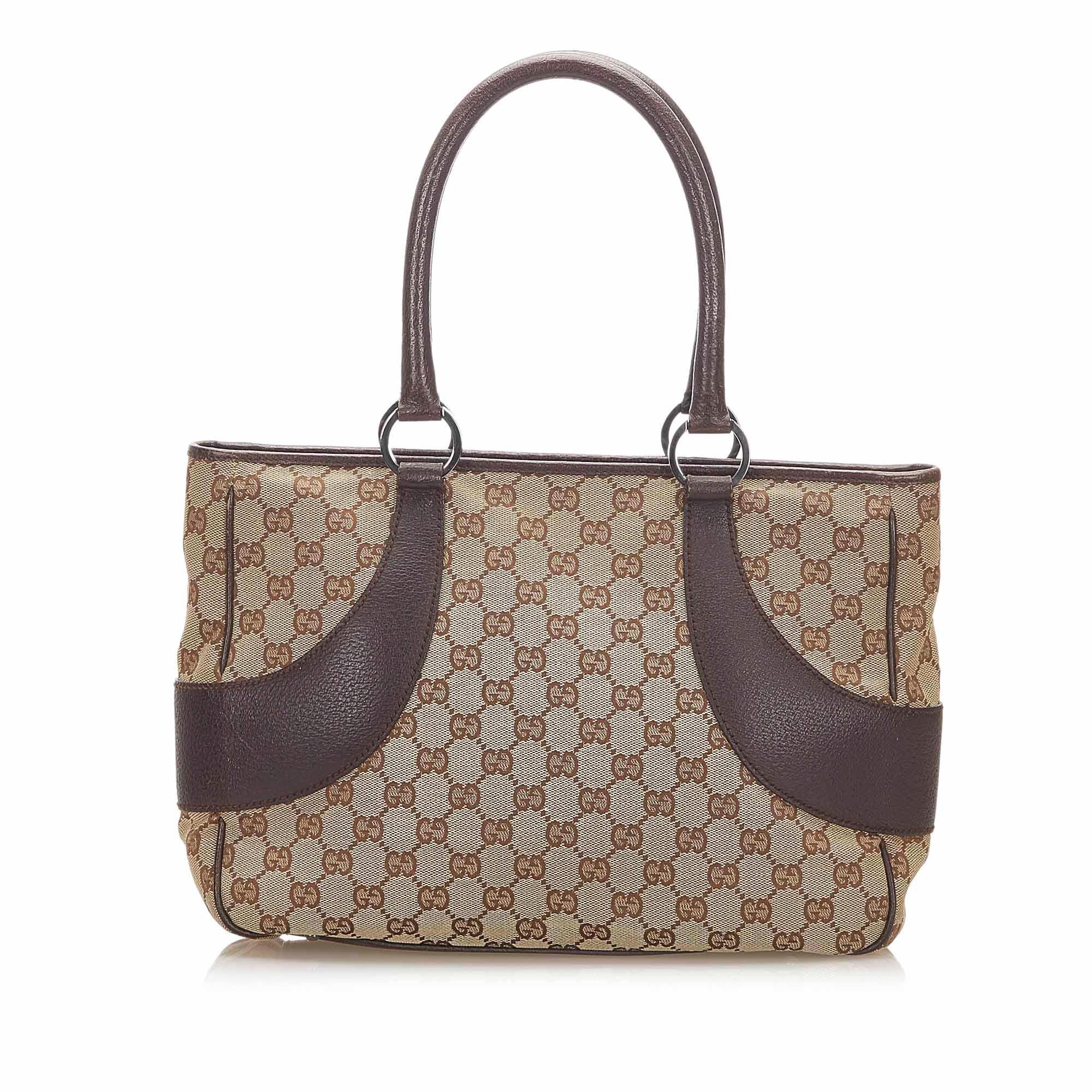 Gucci GG Canvas Tote Bag (SHG-17316)