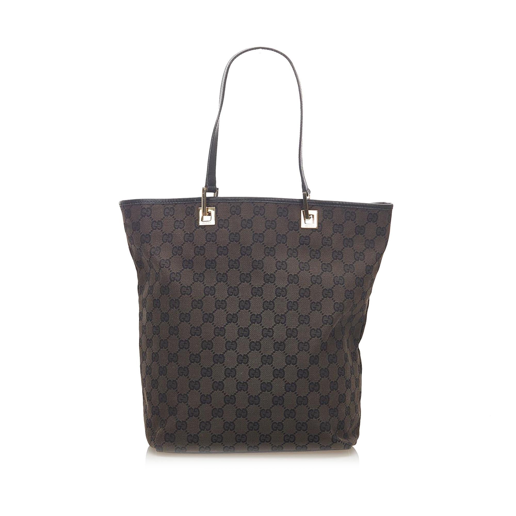Gucci GG Canvas Tote Bag (SHG-18084)