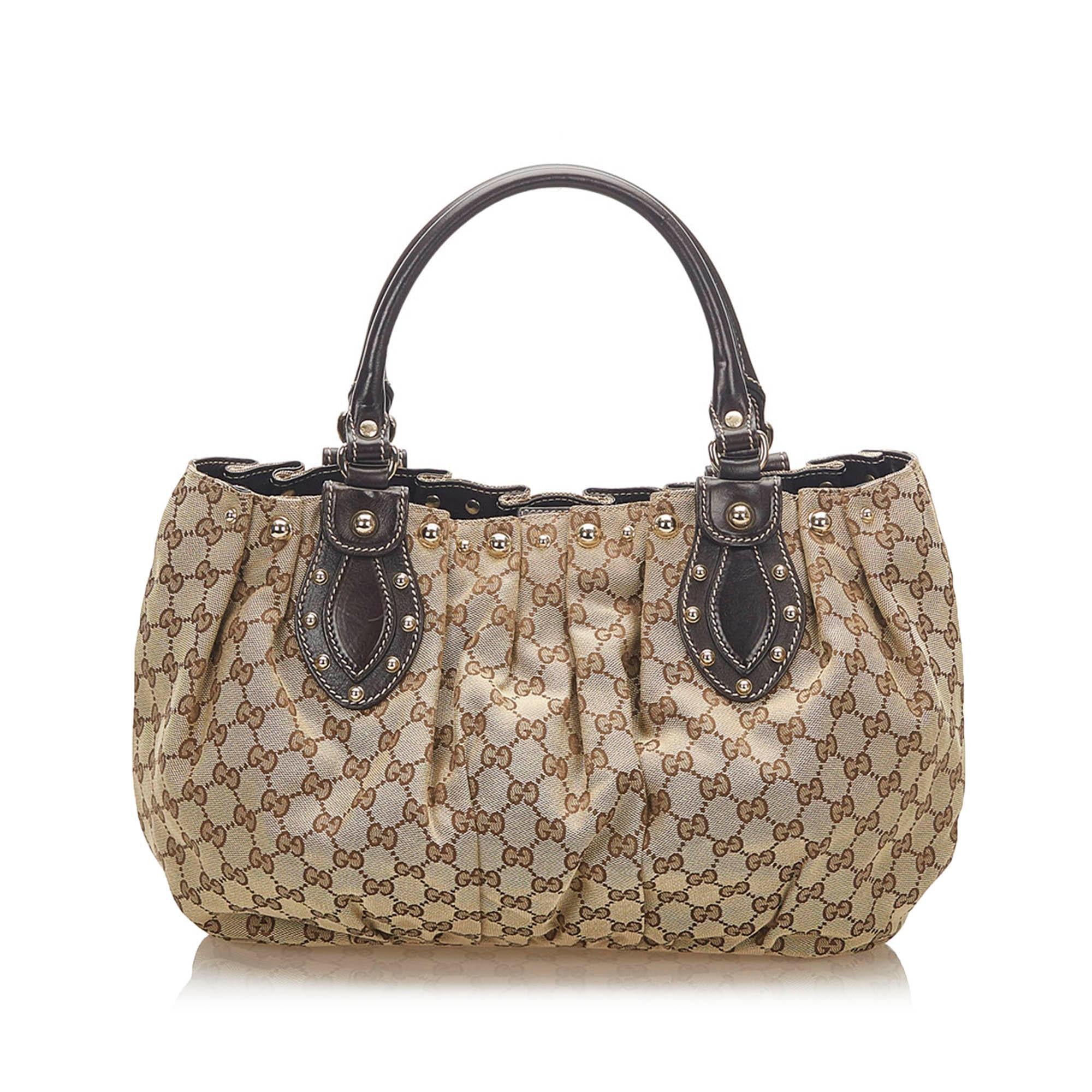 Gucci GG Canvas Tote Bag (SHG-18537)