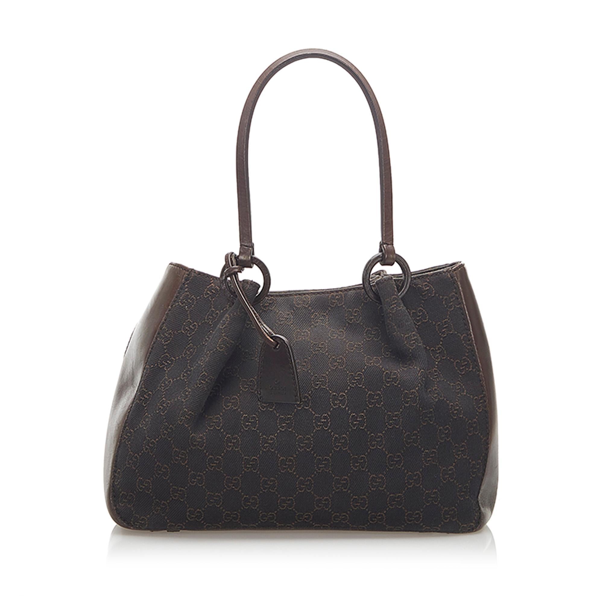 Gucci GG Canvas Tote Bag (SHG-18666)