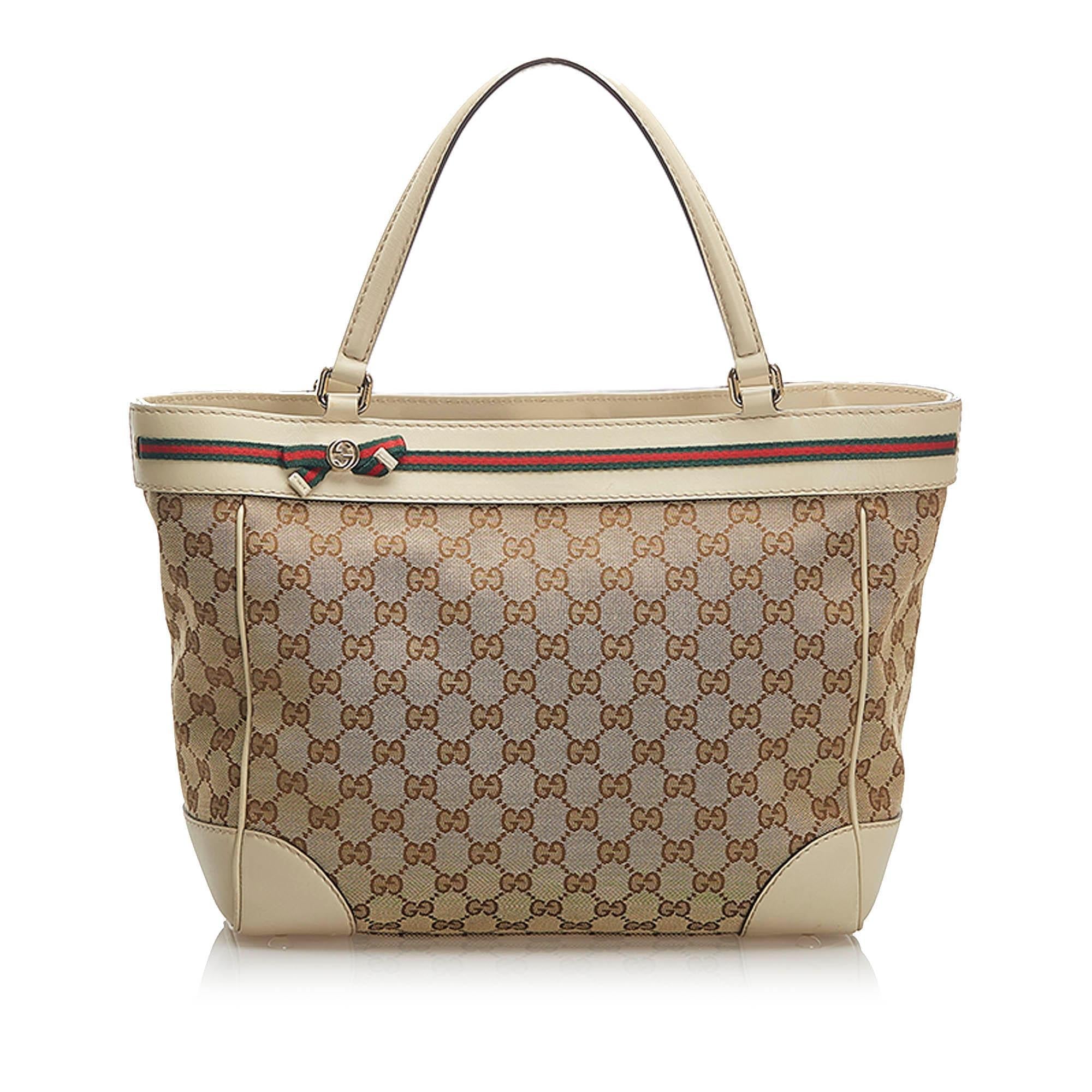 Gucci GG Canvas Tote Bag (SHG-18758)