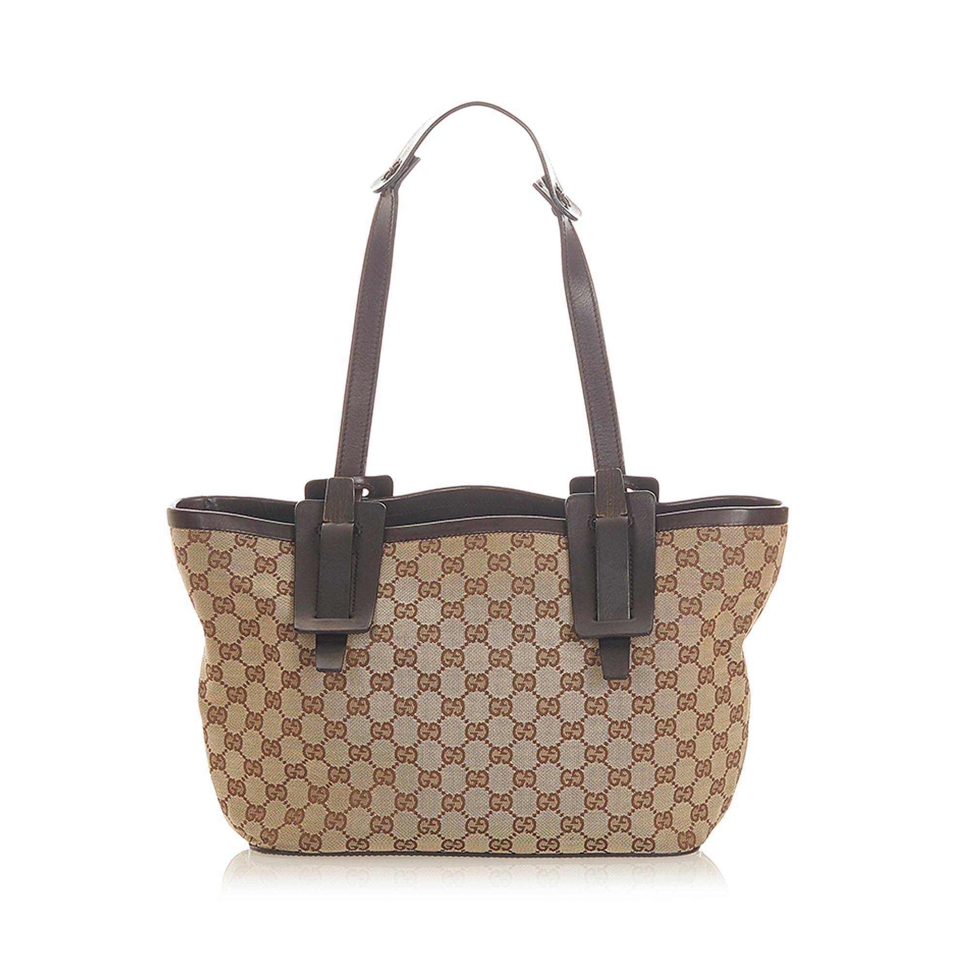 Gucci GG Canvas Tote Bag (SHG-19692)