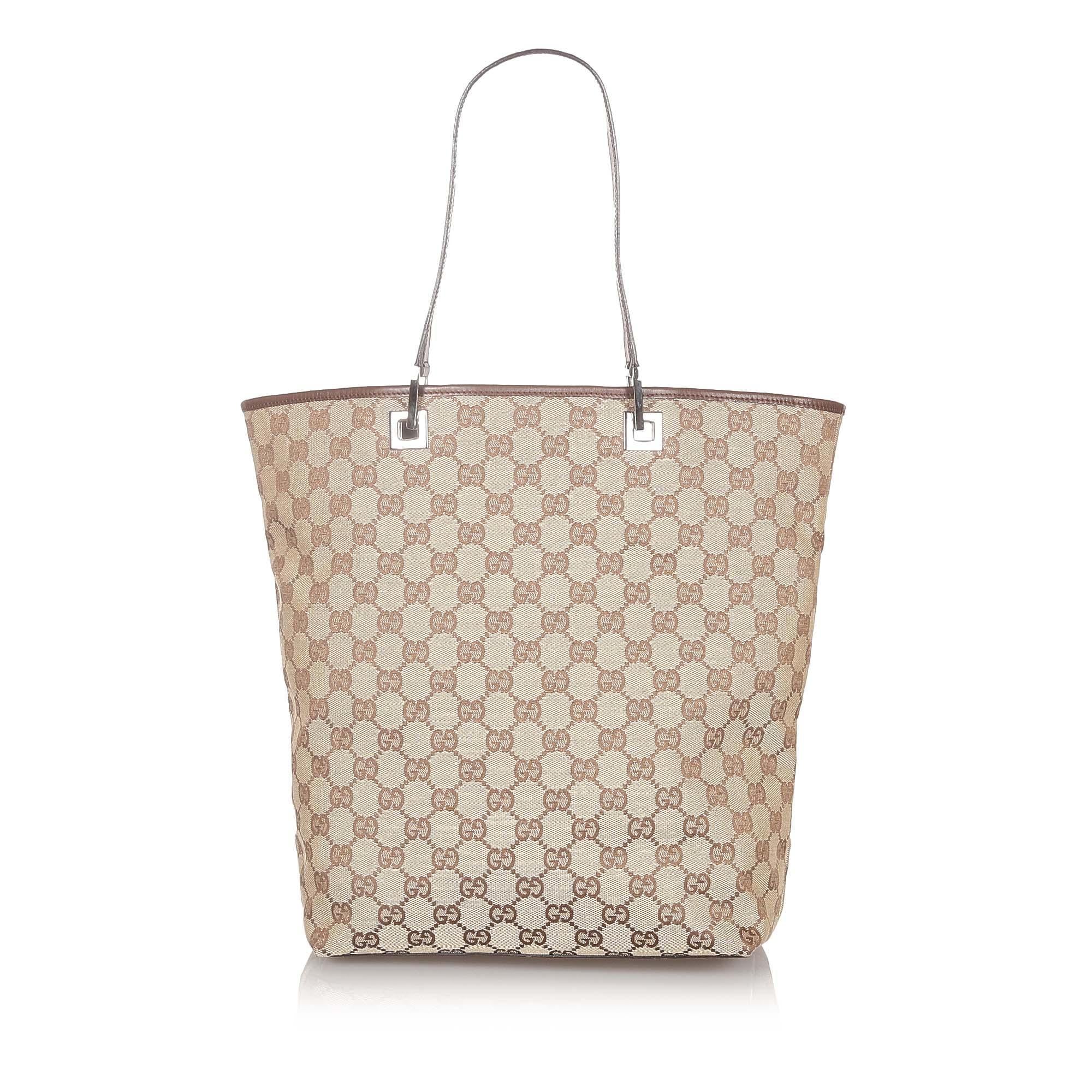 Gucci GG Canvas Tote Bag (SHG-20544)