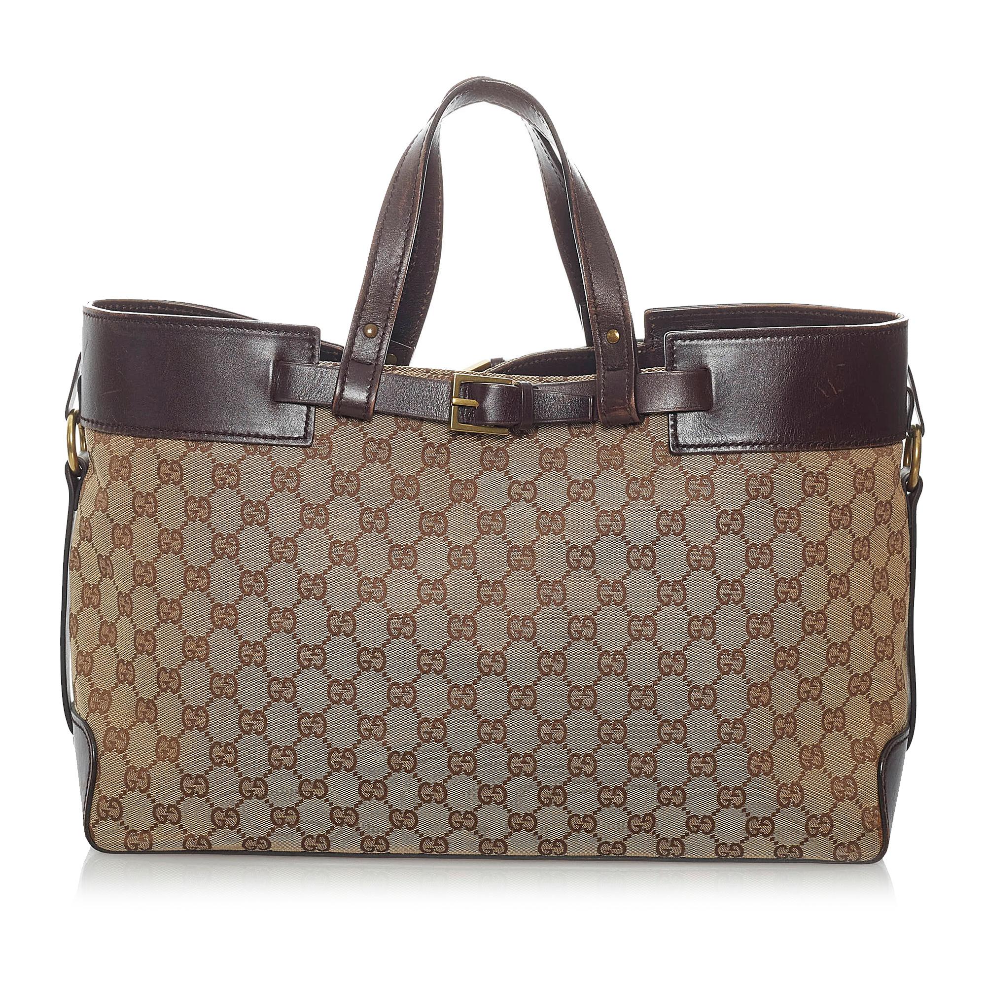 Gucci GG Canvas Tote Bag