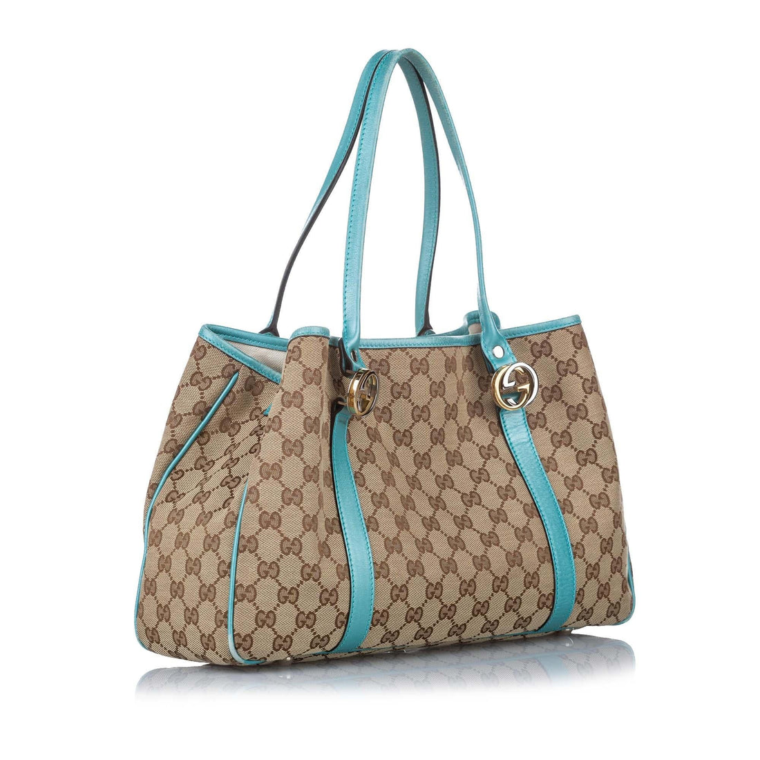 Gucci GG Canvas Twins Tote Bag (SHG-17106)