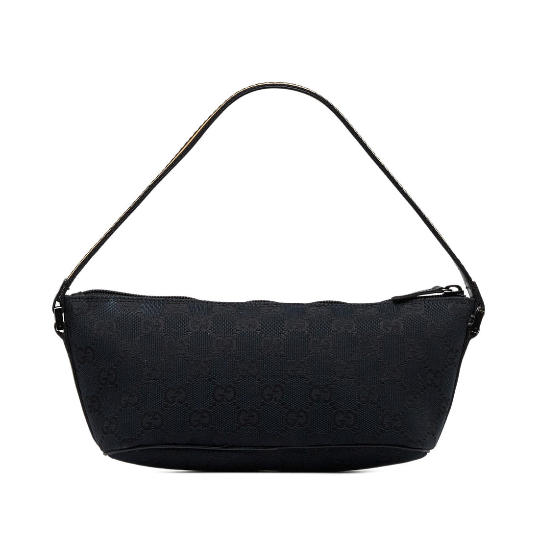Gucci GG Canvas Web Boat Pochette (SHG-hSS1sG)