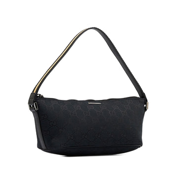 Gucci GG Canvas Web Boat Pochette (SHG-hSS1sG)