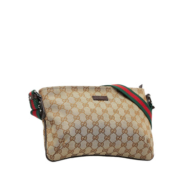 Gucci GG Canvas Web Crossbody (SHG-jpONI7)