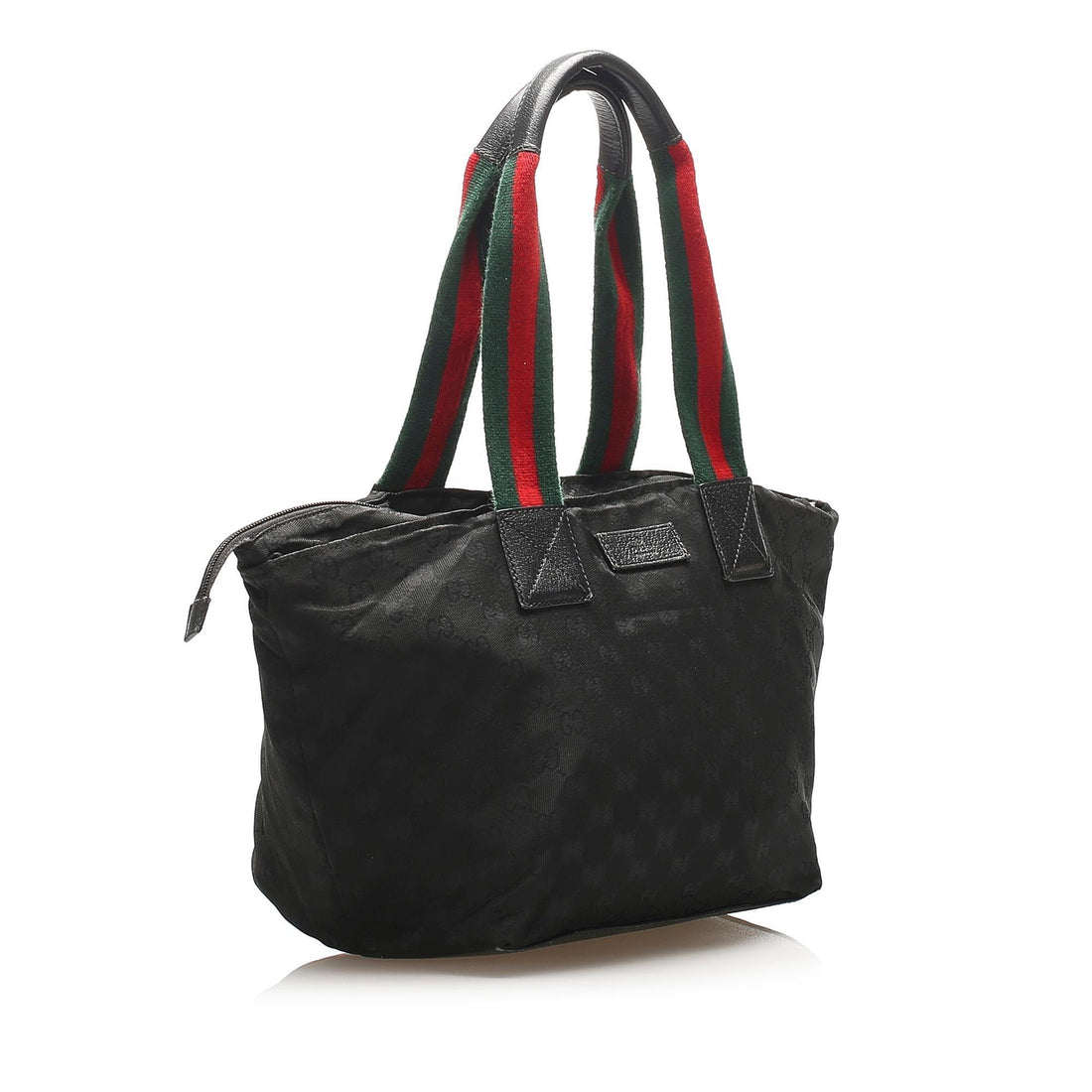 Gucci GG Canvas Web Tote Bag (SHG-15372)