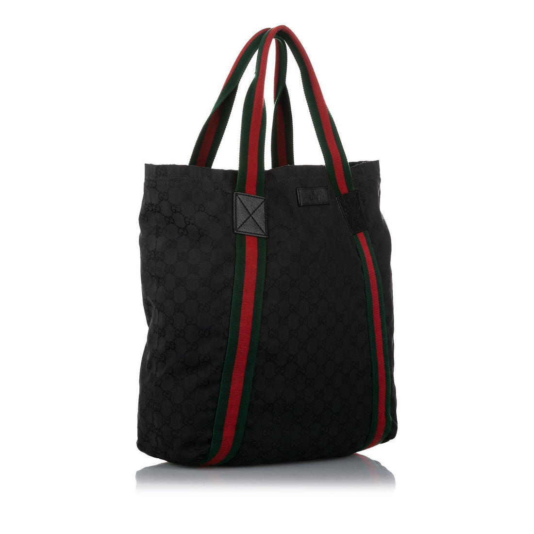 Gucci GG Canvas Web Tote Bag (SHG-20457)