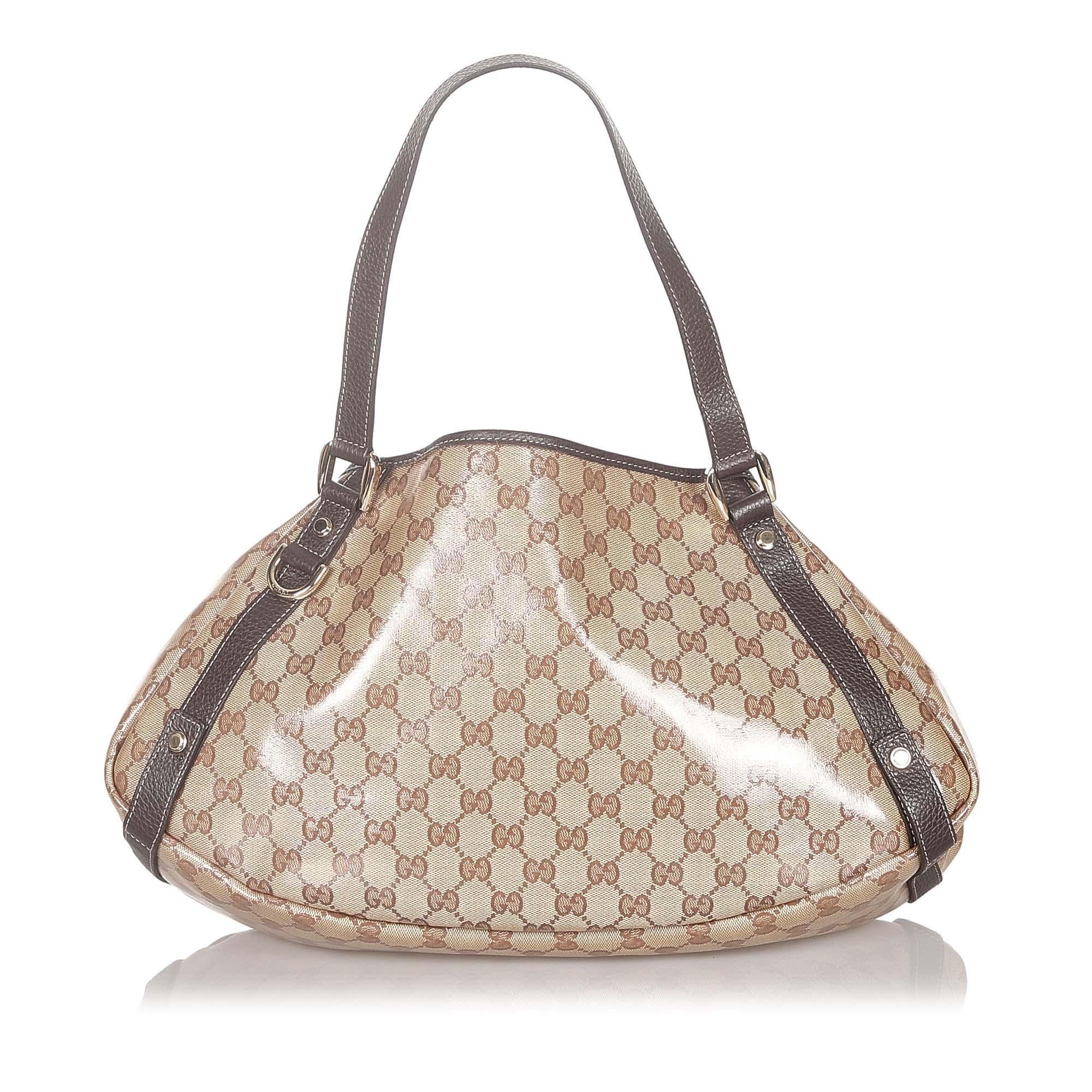 Gucci GG Crystal Pelham Tote Bag (SHG-20548)