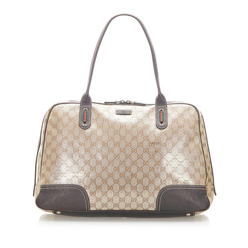 Gucci GG Crystal Web Princy Tote Bag (SHG-18665)