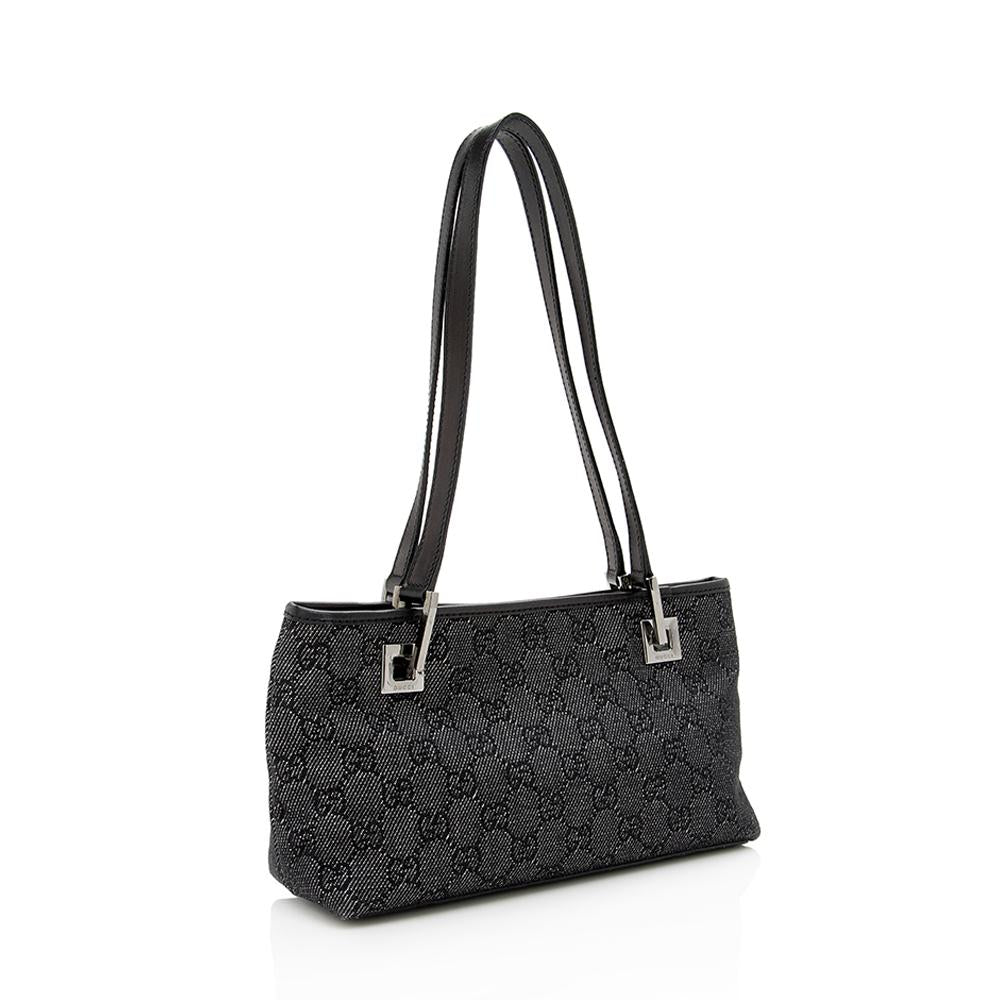 Gucci GG Denim Small Tote (SHF-13484)