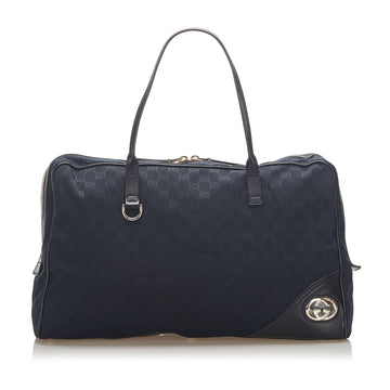 Gucci GG Jacquard New Britt Tote Bag (SHG-17069)