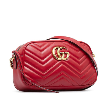 Gucci GG Marmont Matelasse Crossbody Bag (SHG-ei1J0V)