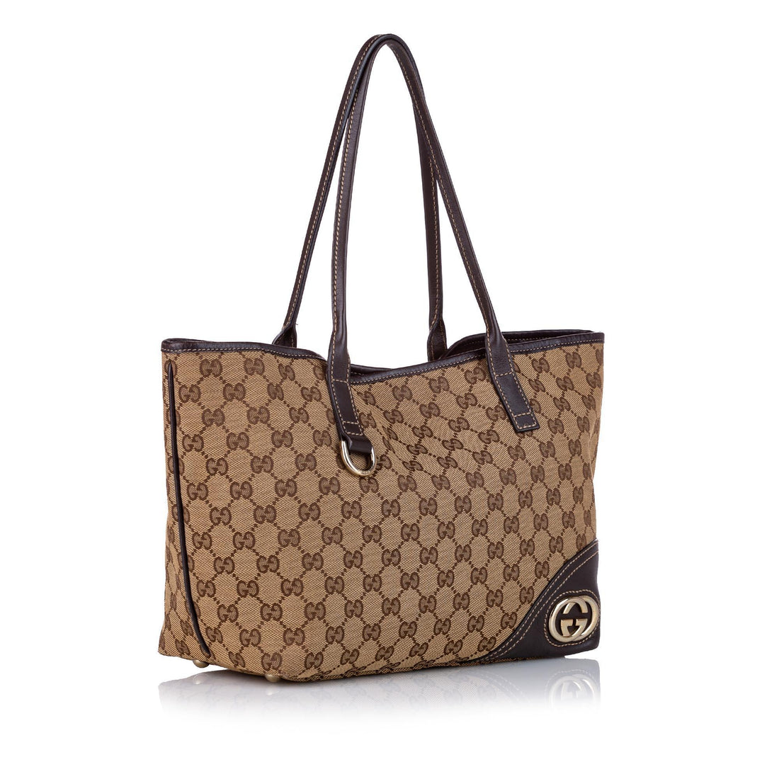Gucci GG New Britt Canvas Tote Bag (SHG-20836)