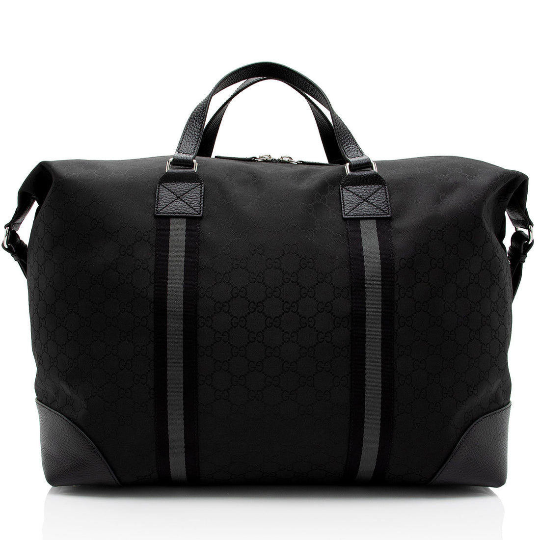 Gucci GG Nylon Travel Duffle Bag (SHF-QIDbW5)