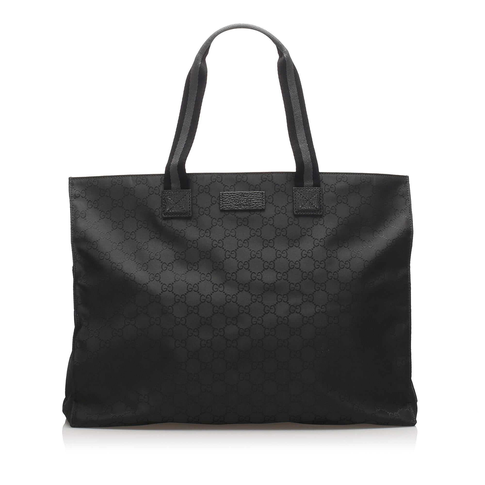 Gucci GG Nylon Web Tote Bag (SHG-13801)