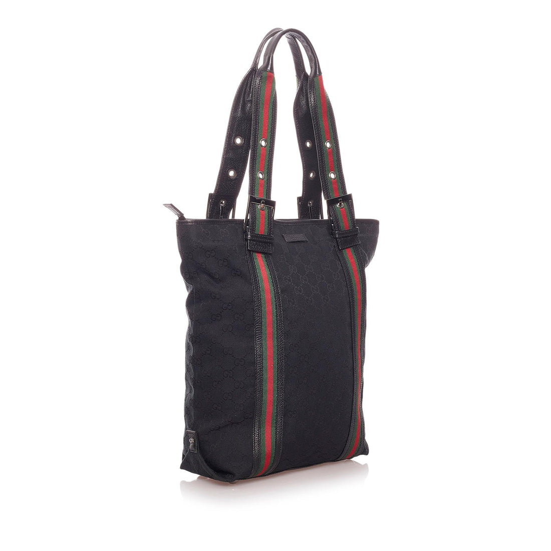 Gucci GG Nylon Web Tote Bag