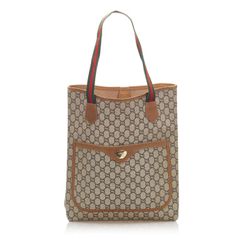 Gucci GG Plus Web Tote Bag (SHG-16279)