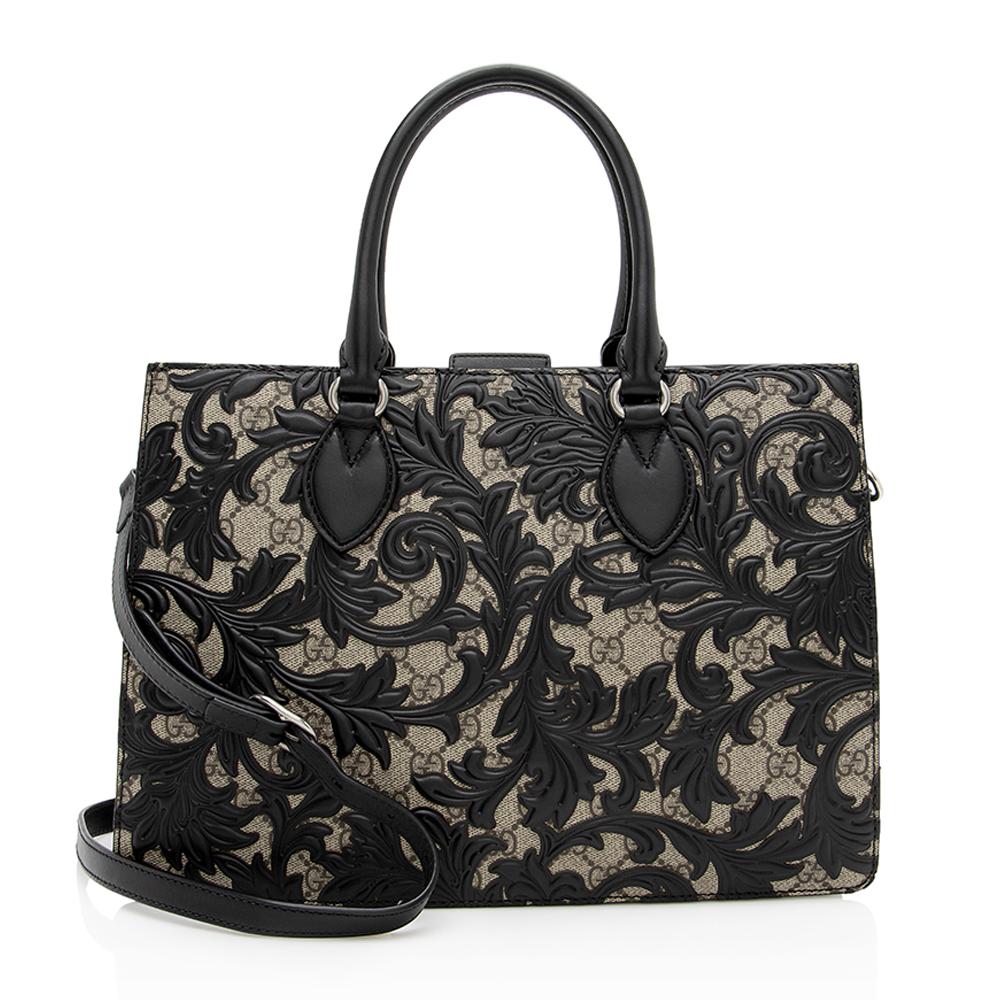 Gucci GG Supreme Arabesque Tote (SHF-13343)