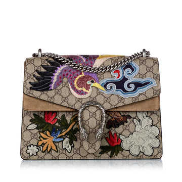 Gucci GG Supreme Bird Dionysus Shoulder Bag