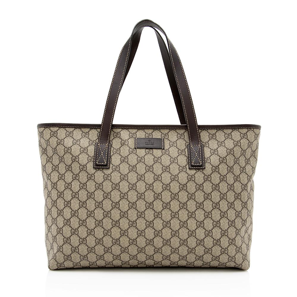 Gucci GG Supreme Classic Medium Tote (SHF-13783)