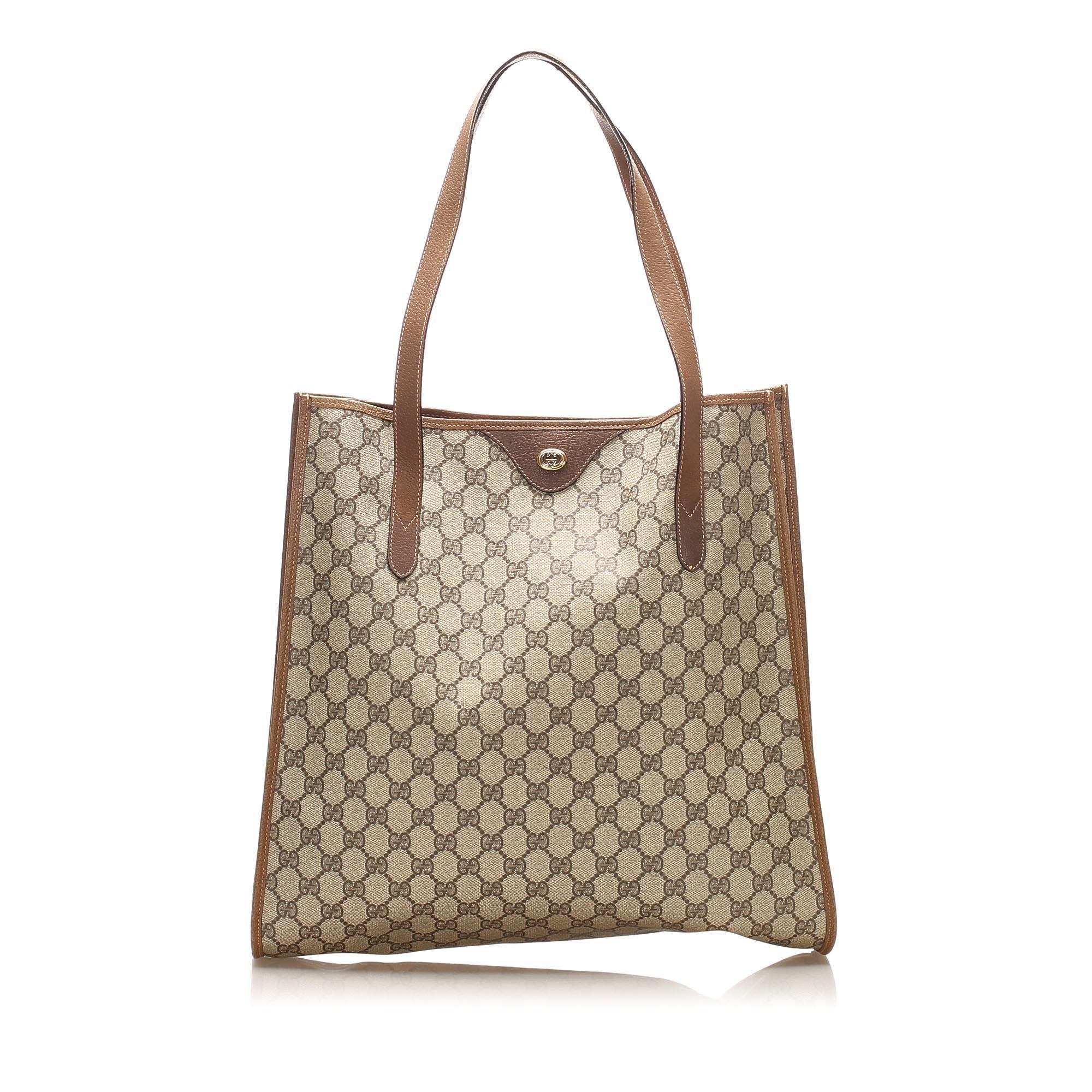 Gucci GG Supreme Tote Bag (SHG-15201)