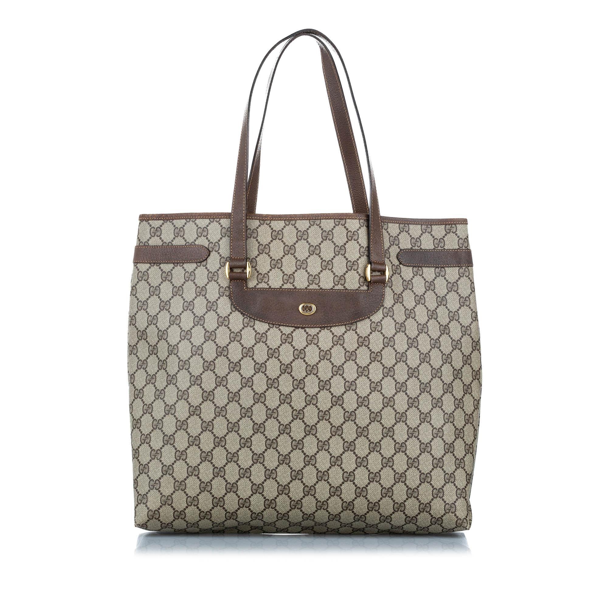 Gucci GG Supreme Tote Bag (SHG-20162)