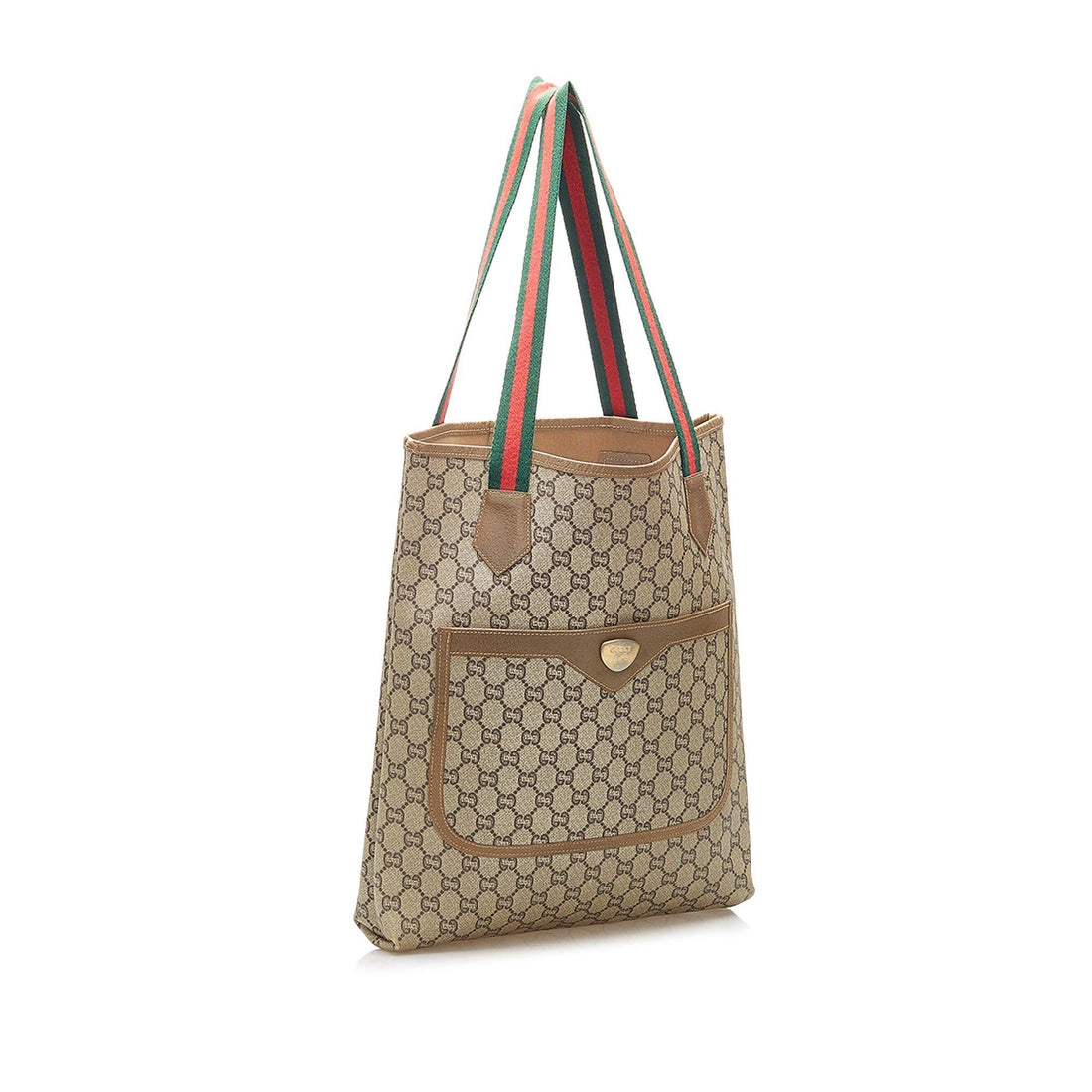 Gucci GG Supreme Web Tote Bag (SHG-16893)