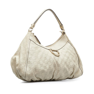 Gucci Guccissima Abbey D-Ring Shoulder Bag (SHG-mTplnY)